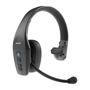 BlueParrott B650-XT Zestaw słuchawkowy Przewodowy i Bezprzewodowy Opaska na głowę Car/Home office USB Type-C Bluetooth Czarny