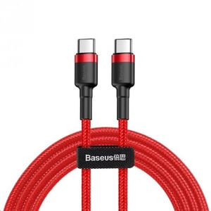 Baseus Cafule USB-Kabel 2 m USB-C Schwarz, Rot