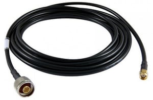 ALLNET ANT-CAB-RSMA-N-500 kabel koncentryczny 5 m R-SMA N-Typ Czarny
