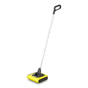 Kärcher KB 5 Electric Broom, Battery-Powered, Dry, Bagless, 0.37 L, Black, Yellow
