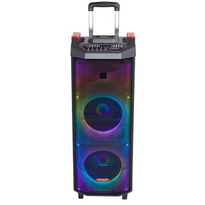 Aiwa KBTUS-710 Portable/Party Speaker, Black, 90 W