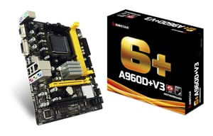 Biostar A960D+V3 płyta główna AMD 760G Socket AM3+ micro ATX