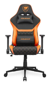 COUGAR CGR-A2F Universeller Gaming-Sessel Gepolsterte Sitzfläche Schwarz, Orange