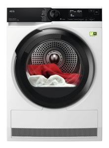 AEG Series 8000 TR8T75780 tvätttorkar Fristående Frontmatad 8 kg Vit