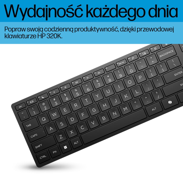 HP Klawiatura przewodowa 320K