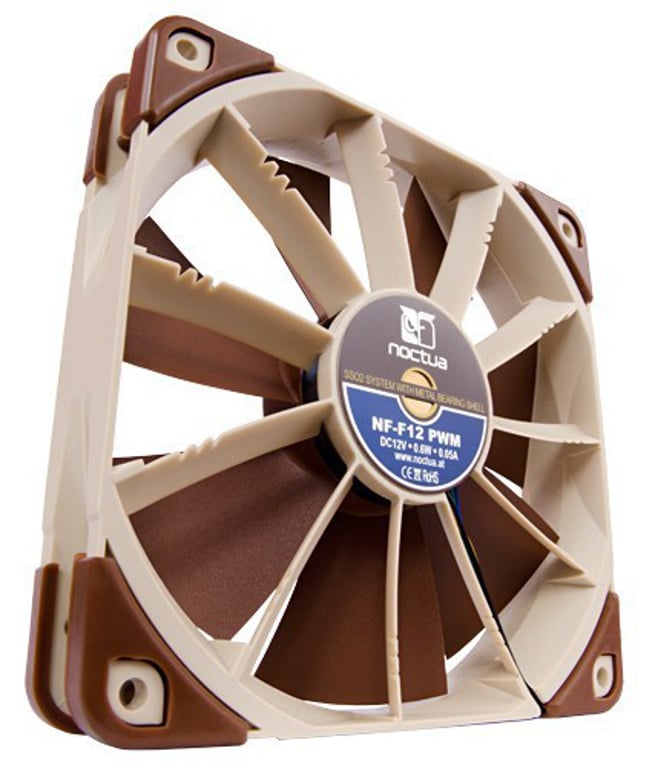 Noctua NF-F12 PWM system chłodzenia komputerów Obudowa komputera Wentylator