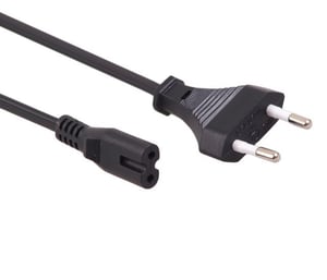Maclean MCTV-810 Netzkabel, schwarz, 3 m, Netzstecker Typ C, C1-Panel