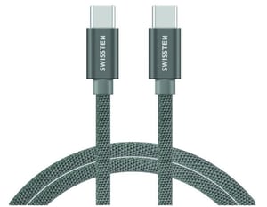 Swissten 71527202 kabel USB 1,2 m USB C 0,48 Gbit/s Szary