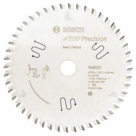 Bosch 2 608 642 387 ostrze do piły tarczowej 16,5 cm 1 szt.