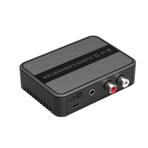 Techly IDATA SPDIF-8 ljudkonverterare Svart