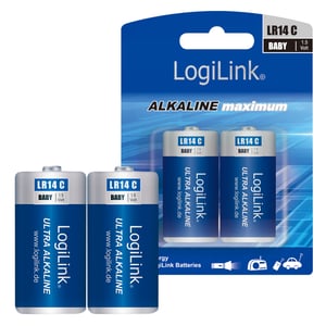 LogiLink LR14B2 bateria do użytku domowego Jednorazowa bateria C Alkaliczny