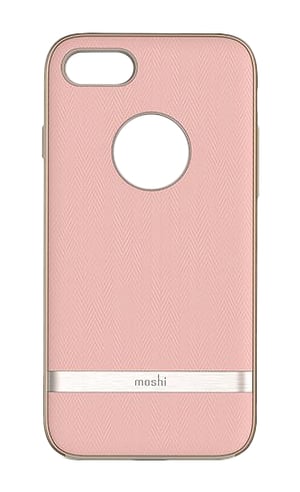 Moshi Vesta pokrowiec na telefon komórkowy 11,9 cm (4.7") Powłoka ze skóry Różowy