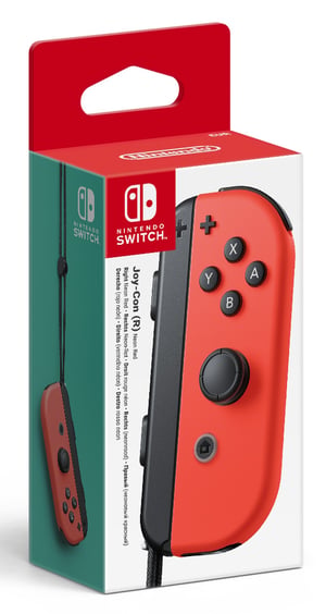 Nintendo Joy-Con (R) Czerwony Bluetooth Gamepad Cyfrowy Nintendo Switch, Nintendo Switch OLED