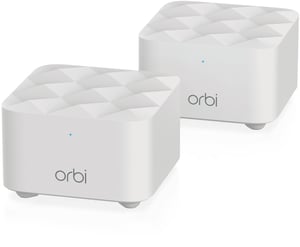 NETGEAR Orbi WLAN-System (RBK12) AC1200 Dualband (2,4 GHz/5 GHz) Wi-Fi 5 (802.11ac) Weiß 1