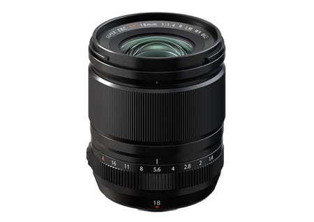 Fujifilm FUJINON XF 18mm F1.4 R LM WR Bezlusterkowiec Czarny