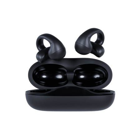 Happy Plugs Clip langattomat kuulokkeet, musta