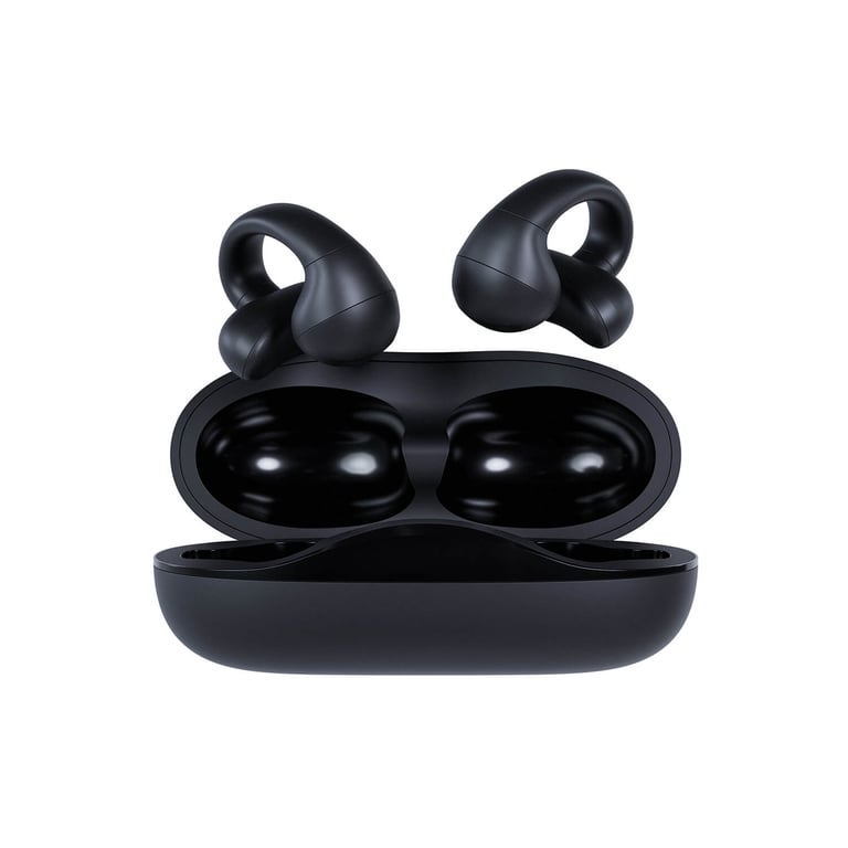 Happy Plugs Clip langattomat kuulokkeet, musta