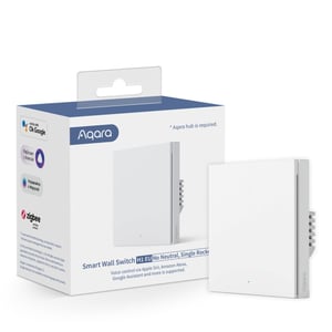Aqara WS-EUK01 Light Switch, Polycarbonate (PC), White