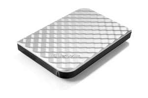 Verbatim Store 'n' Go USB 3.0 Portable Hard Drive 1 TB — Silver