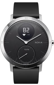 Nokia Steel HR Aktivitätsarmband Schwarz, Edelstahl