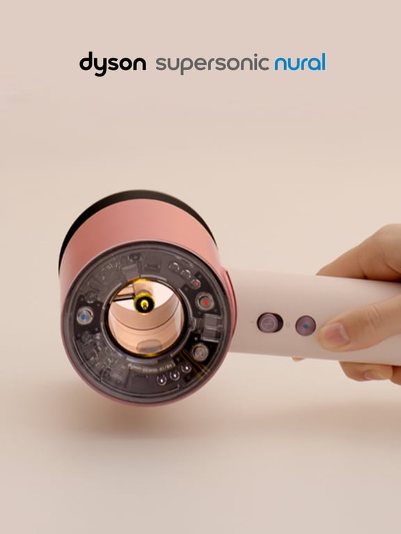 Dyson Supersonic Nural suszarka do włosów 1600 W Różowy, Złoto różowe
