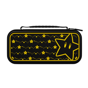 PDP 500-224-STGD Carrying Case for Nintendo Handheld Game Consoles Black, Yellow