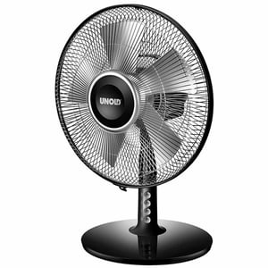 Unold 86818 Zimmerventilator Schwarz, Silber