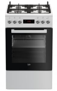 Beko FSM52332DWDS Oven Freestanding Electric Gas White