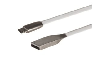 Maclean MCTV-833W USB 2.0 Cable, 1 m, USB-A to Micro-USB-B, White