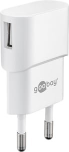 Goobay 44948 Ladegerät für mobile Geräte, universell, schwarz, Wechselstrom, für den Innenbereich