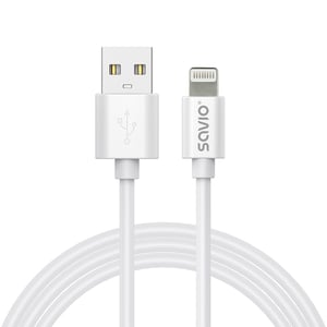 Savio CL-192 USB-Kabel USB 2.0 1 m USB A 480 Gbit/s Weiß