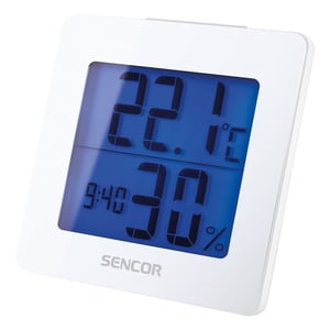 Sencor SWS 1500 W Environmental Thermometer Electronic Environmental Thermometer Indoor White