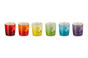 Le Creuset 79114108359030 miseczka Wielobarwny Espresso 6 szt.