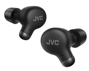 JVC HA-A25T True Wireless Stereo (TWS) in-ear-hörlurar, Bluetooth-samtal/musik, svart