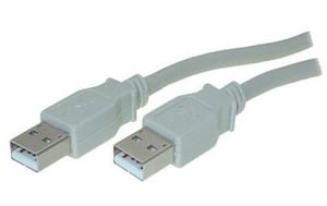 S/CONN maximum connectivity 1.8m USB 2.0 A kabel USB 1,8 m USB A 0,48 Gbit/s Szary
