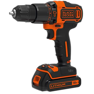 Black & Decker BDCHD18K-QW Bohrmaschine 1400 U/min Zentralverriegelung Schwarz, Orange