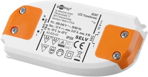 Goobay 60367 Lighting Transformer Suitable for indoor use 8 W electronic lighting transformer