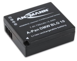 Ansmann 1400-0063 Akku für Fotoapparat/Kamera, Lithium-Ionen (Li-Ion), 730 mAh