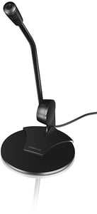 SPEEDLINK Pure Desktop Black Computer Microphone