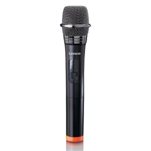 Lenco MCW-011BK Mikrofon Schwarz Bühnen-/Performance-Mikrofon