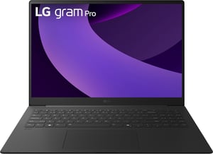 LG Gram Pro 16ZB90TS Copilot+ PC Intel Core Ultra 7 258V Laptop 40.6 cm (16") 2.5K 16 GB LPDDR5x-SDRAM 1 TB SSD Wi-Fi 7 (802.11be) Windows 11 Pro Gray