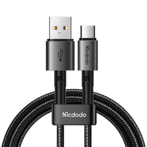 Mcdodo CA-3591 kabel USB 1,8 m USB A USB C 0,48 Gbit/s 100 W Czarny