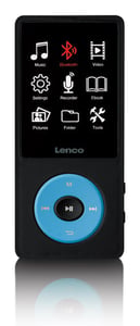 Lenco Xemio-860BU MP3-spelare 8 GB Svart, Blå