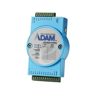Advantech ADAM-6066-D digital/analog I/O-modul Digitala och analoga reläkanaler