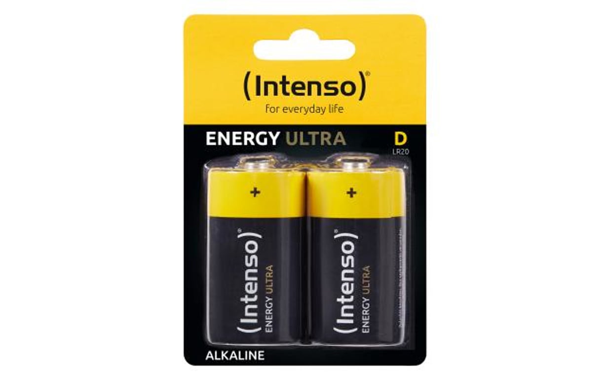 Intenso 7501442 bateria do użytku domowego Jednorazowa bateria D Alkaliczny