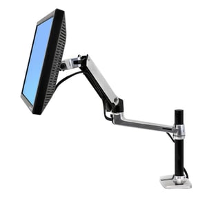 Ergotron LX-Serie LCD-Arm für die Schreibtischmontage, hohe Stange 86,4 cm (34") Schreibtisch Schwarz
