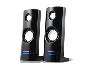 Audiocore AC860 głośnik 2-drożny Czarny Przewodowa 4 W