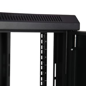 StarTech RK616WALM stojak 6U Szafa wisząca Czarny