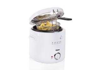 Tristar FR-6941 Single-Basket 1.5 L Standalone 1000 W Deep Fryer, White