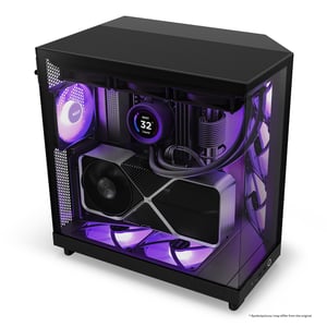 NZXT H6 Flow RGB Midi Tower Czarny
